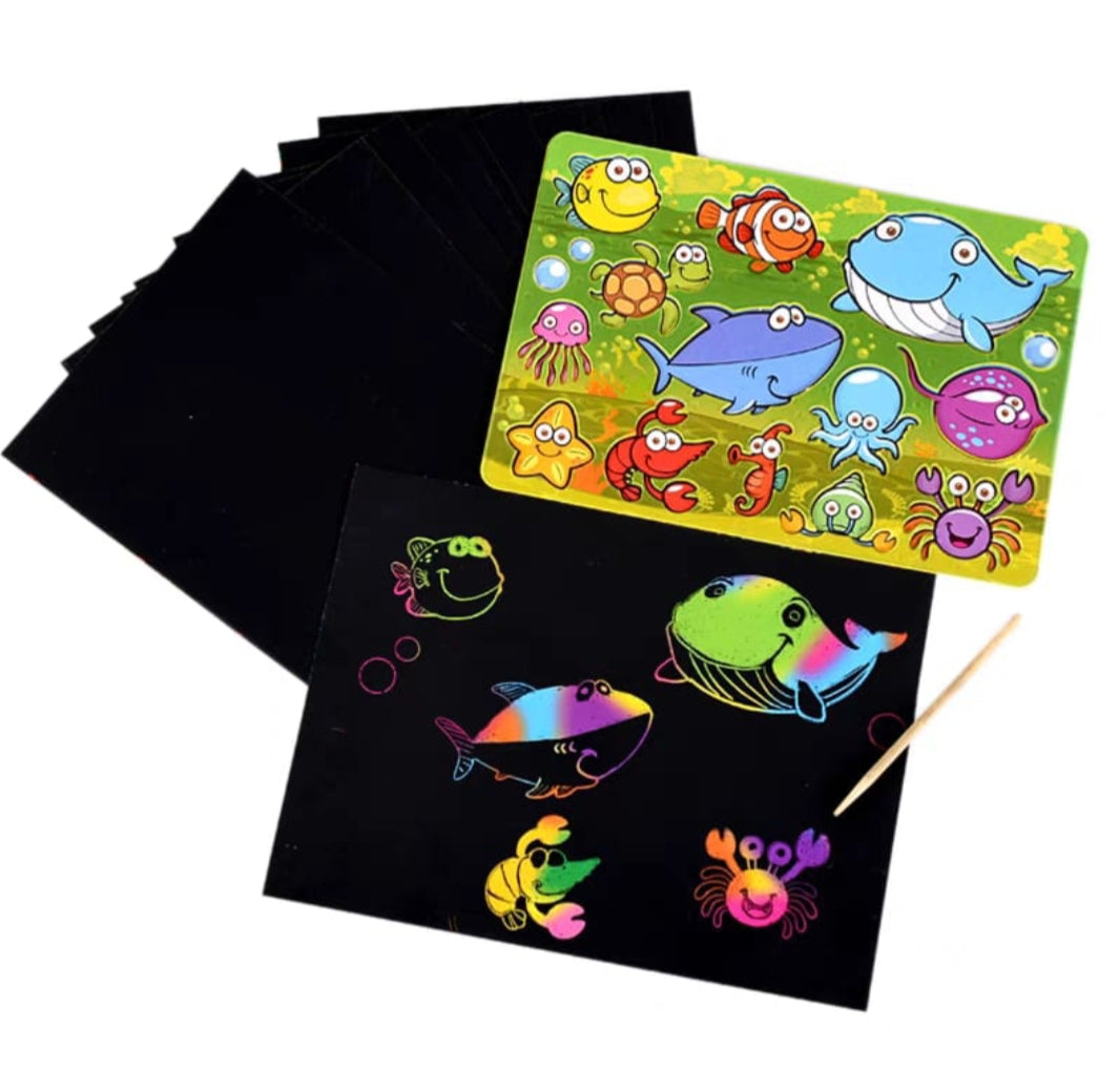 Stencil Set Sketch Book