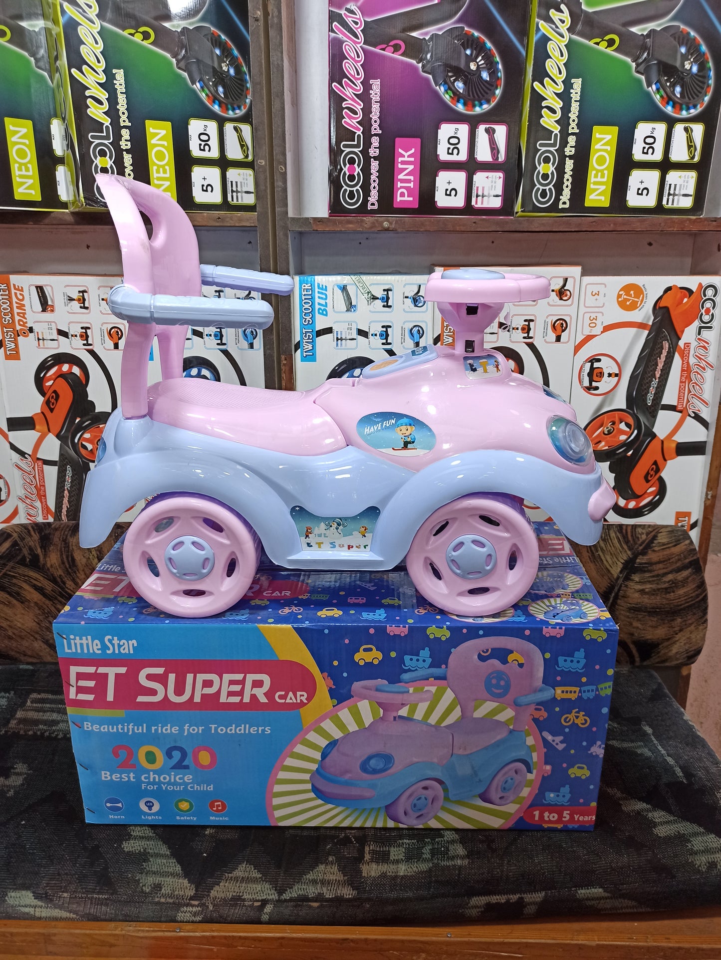 Little Star Super Tolo Car - Evergreen Wholesale