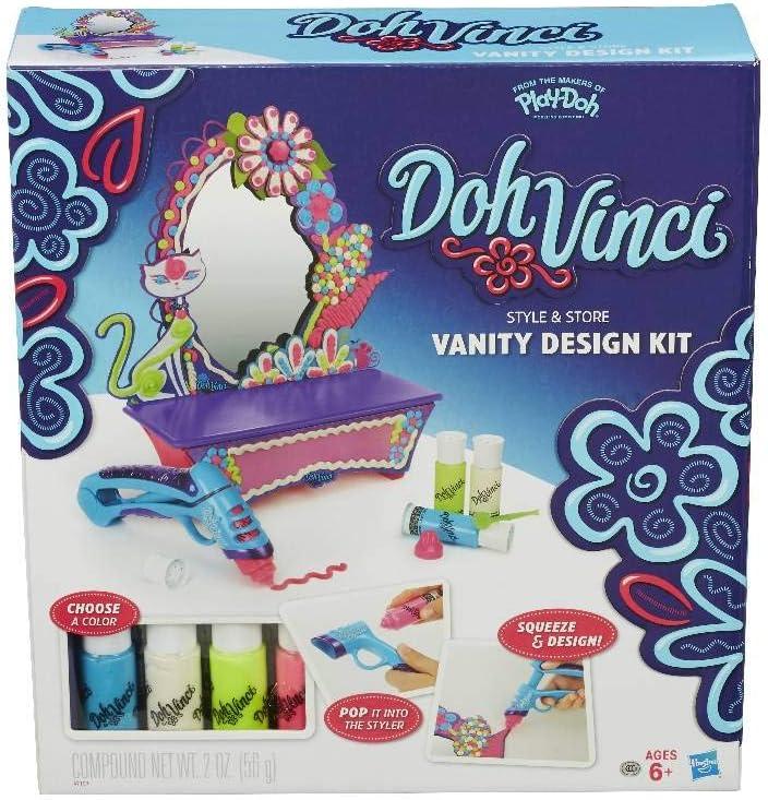Play-Doh DohVinci Style & Store Vanity Design Kit - Evergreen Wholesale