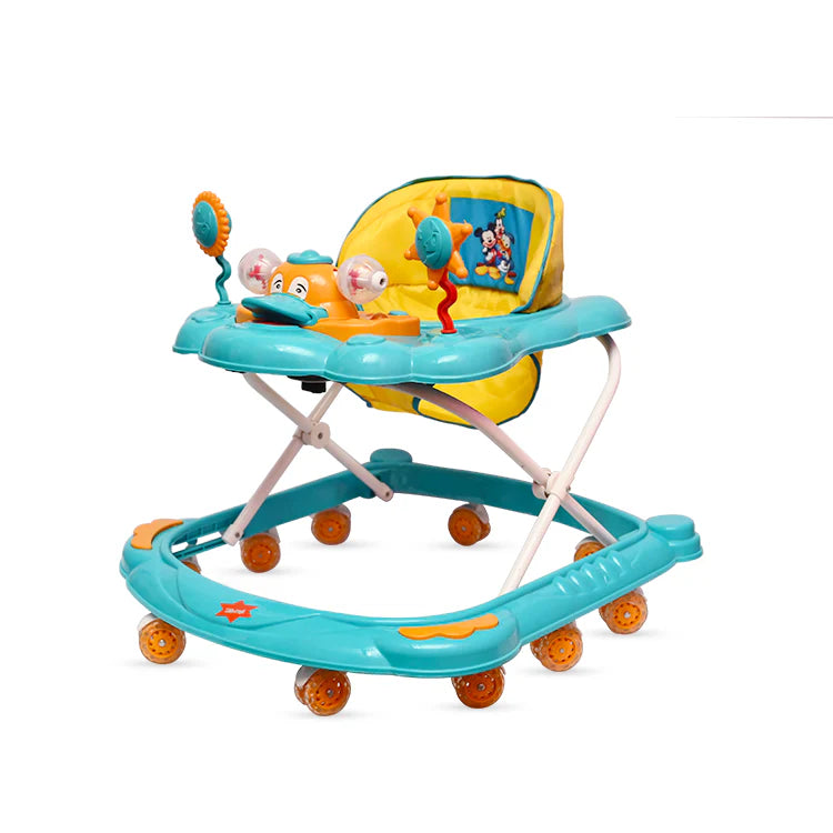 Speed Baby Walker with Light Music 301 10 Wheels Evergreen Wholesale