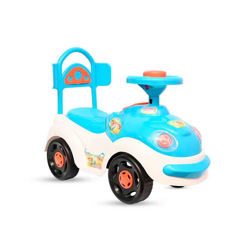 Little Star Sparkle Tolo Push Car - Evergreen Wholesale