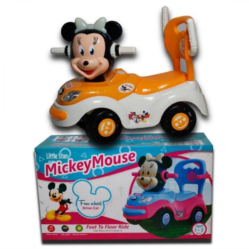 Little Star Mickey Mouse Car - Evergreen Wholesale