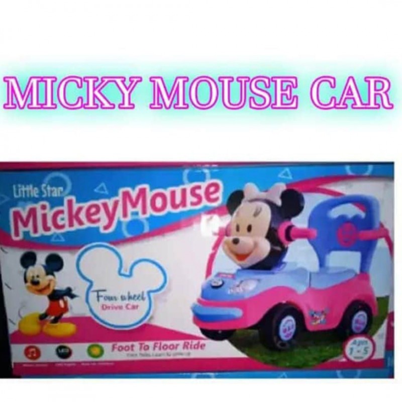 Little Star Mickey Mouse Car - Evergreen Wholesale