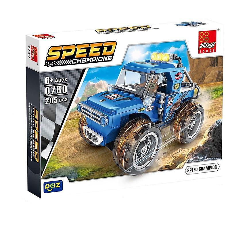 Peizhi Speed Off-Road Jeep Building Blocks - Evergreen Wholesale