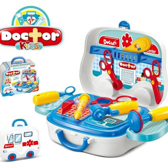 Baby World Doctor Playset for Kids Car Shape - Evergreen Wholesale