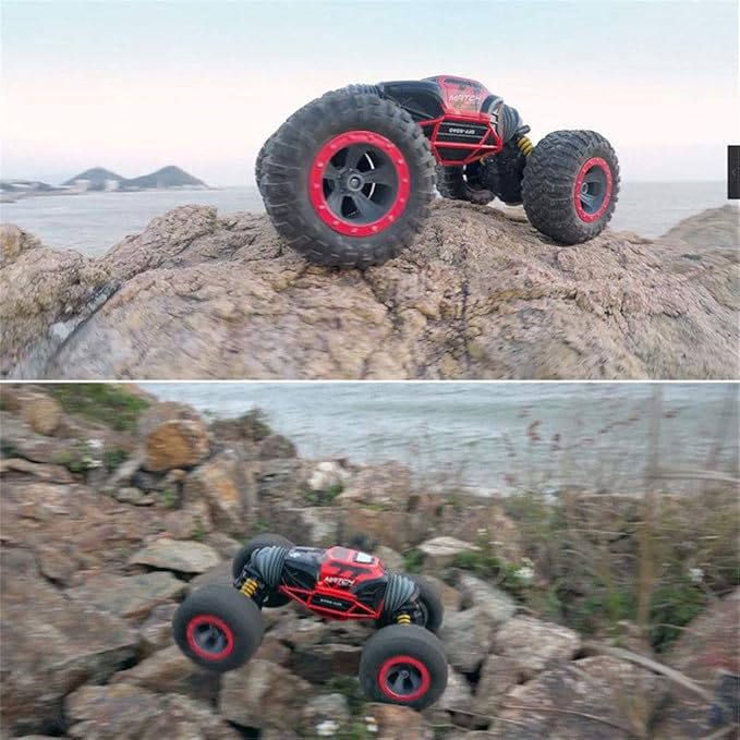 One Click Deformation 4-WD Leopard King Remote Control Car- UD2169A - Evergreen Wholesale