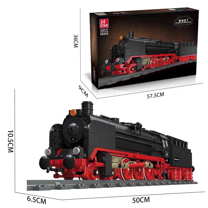 Hogwarts Express BRO1 Steam Locomotive Train Model Building Block | 1173- Jiestar59004 - Evergreen Wholesale
