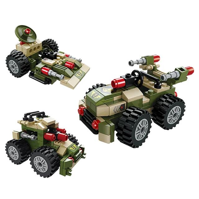 Missile Launcher Long Range Rockets 8in1 Building Blocks | 845PCS- LXA461 - Evergreen Wholesale