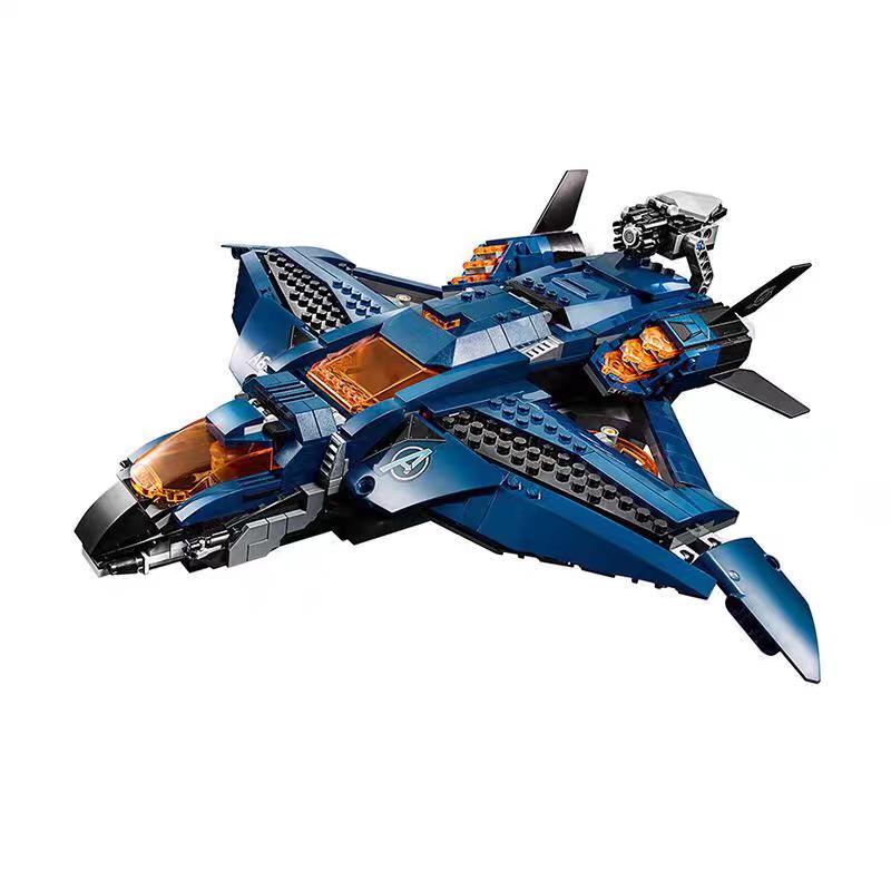 Avenger Fighter Heli Carrier Building Blocks Kit |872 PCS- 11261 - Evergreen Wholesale