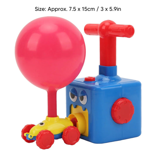 Air Powered Balloon Car Press Inertia Car Cartoon for Kids - Evergreen Wholesale