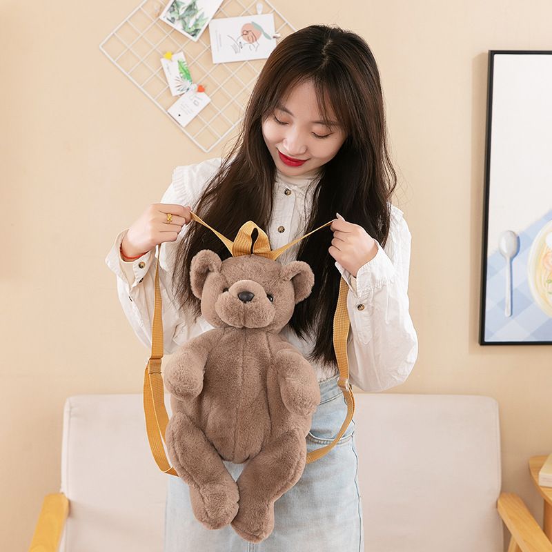 Bear Bag – Soft & Cuddly Plush Backpack for Kids (40 cm, Mixed Colors – 119494)

Let kids carry their essentials with a hug! Our Bear Bag is a super soft, plush backpack designed in the shape of a cuddly bear and available in adorable mixed colors. With a generous 40 cm size, it’s perfect for holding toys, books, clothes, or snacks — making it ideal for school, sleepovers, or travel.

Comfortable to wear and loved by kids of all ages, this bag combines the cuteness of a teddy bear with the practicality of a