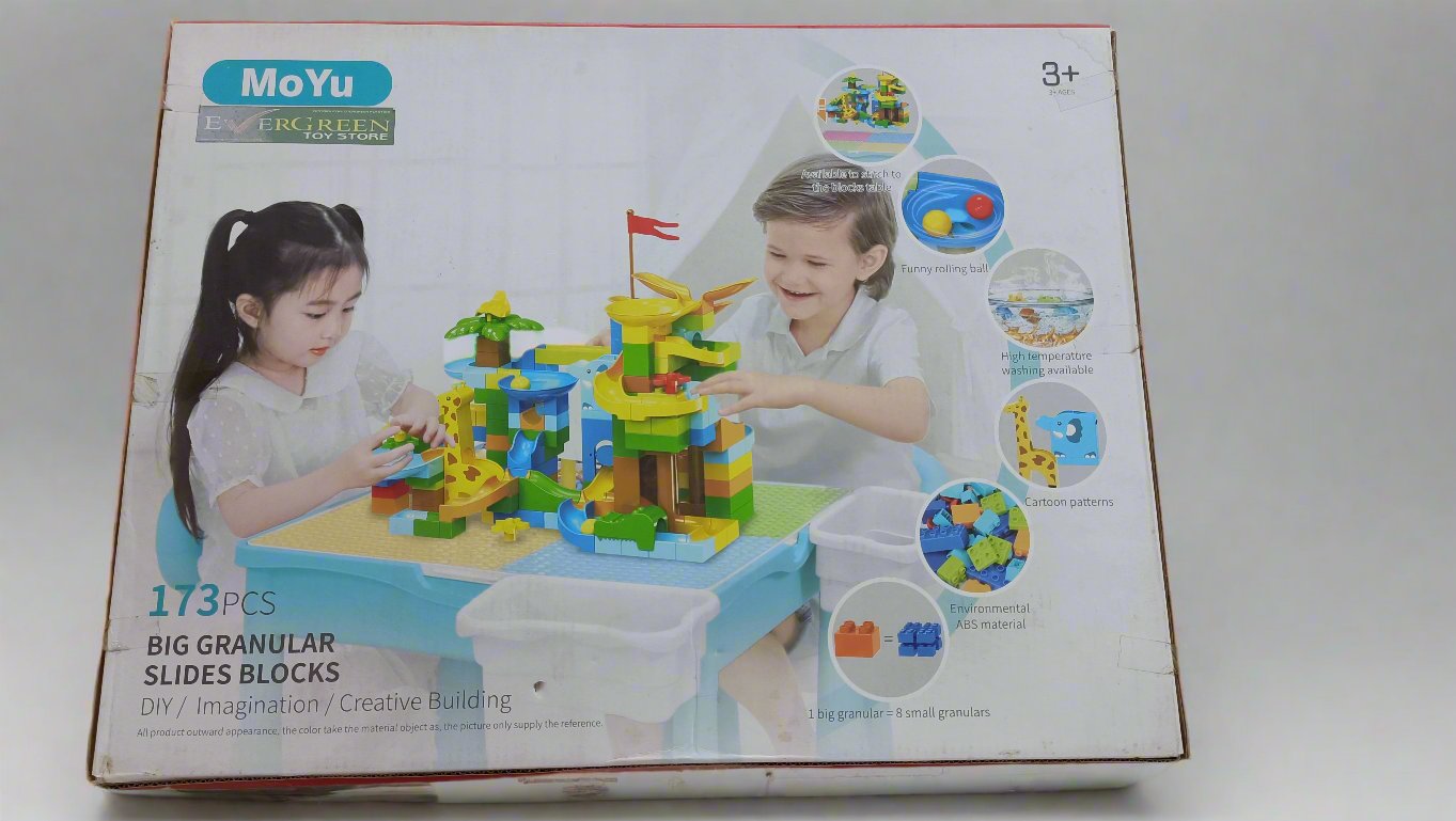 DIY Construction Toys Building Blocks Funny Track | 173pcs- MY-7810 - Evergreen Wholesale