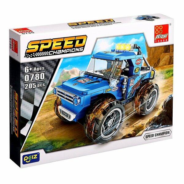 Peizhi Speed Off-Road Jeep Building Blocks - Evergreen Wholesale