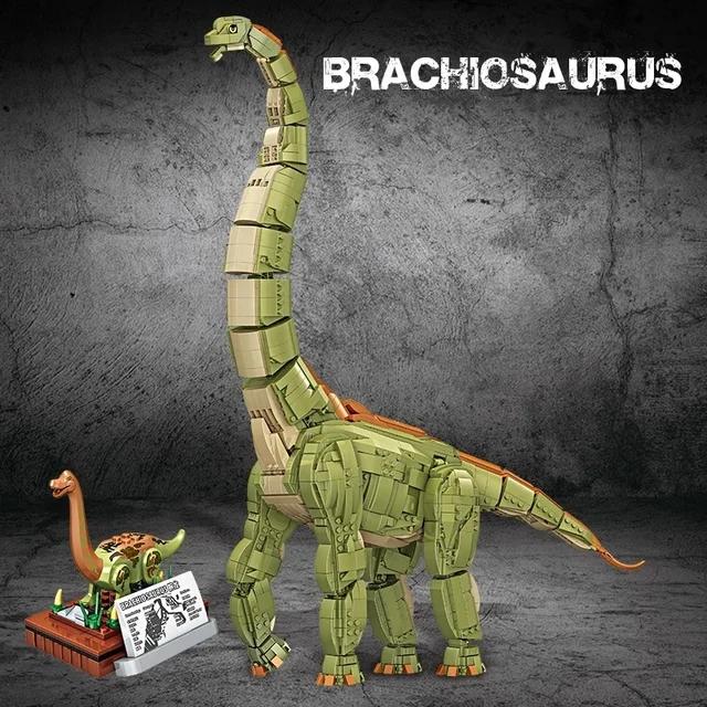 Brachiosaurus Dinosaur Building Blocks Set |2250PCS -FC6206 - Evergreen Wholesale