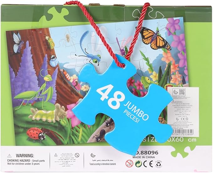 48pcs Jumbo Floor Puzzle DIY Educational Toys Puzzle for Kids - Evergreen Wholesale