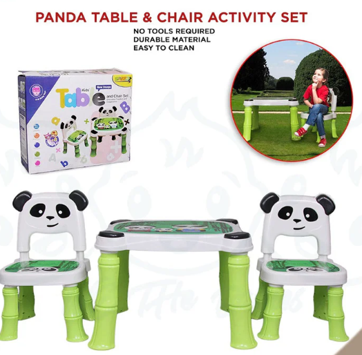 Speed Panda Table Set - Evergreen Wholesale