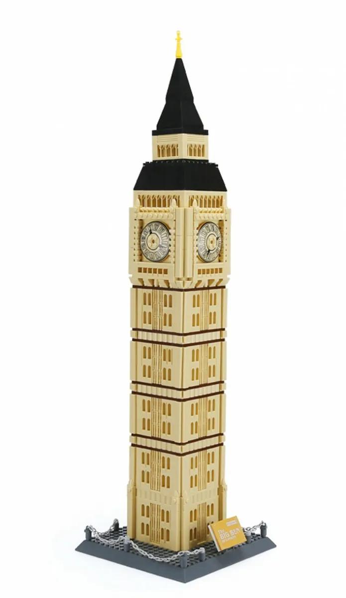 Big Ben Clock Tower Building Blocks London Architecture | 1879PCS-LXA445 - Evergreen Wholesale