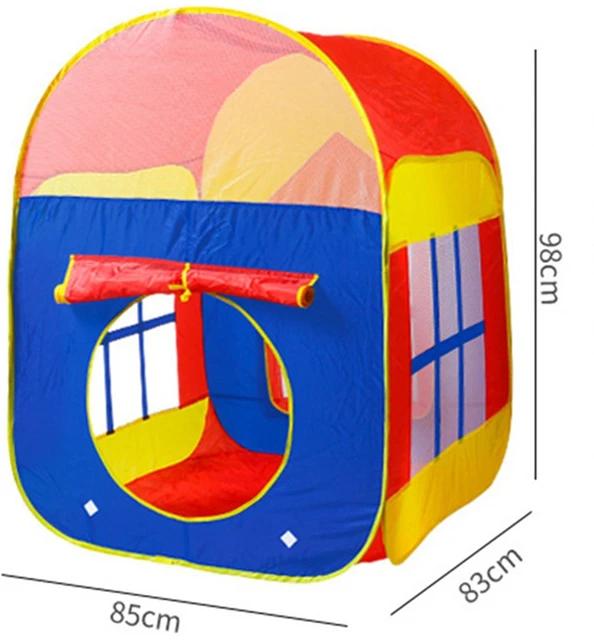 Folding Tent For Kids Play Cube Pop Up Room - Evergreen Wholesale