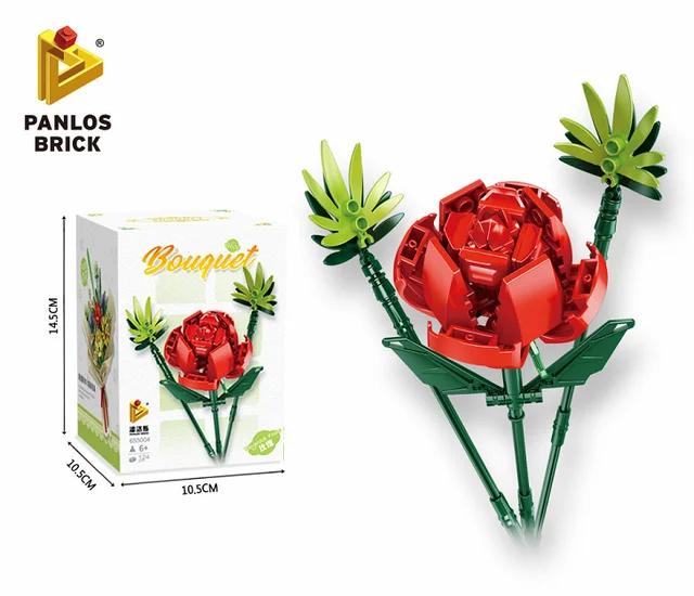 Brick Flower Bouquet Building Kit-6 Boxes-PZ65500 - Evergreen Wholesale