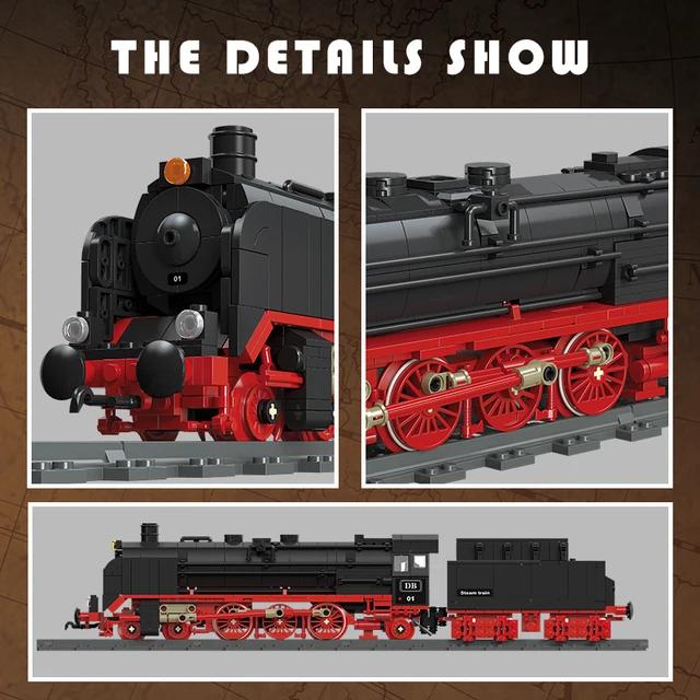 The GWR Steam Train Model Building Block Set | 789pcs- JieStar59002 - Evergreen Wholesale