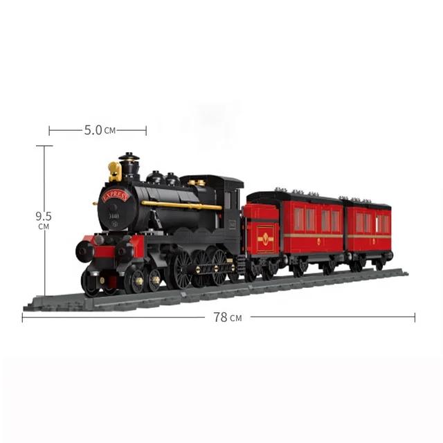 The GWR Steam Train Model Building Block Set | 789pcs- JieStar59002 - Evergreen Wholesale