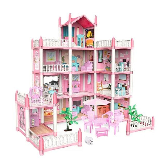 Beautiful DreamHouse, Doll House Playset with 170+ Accessories - Evergreen Wholesale