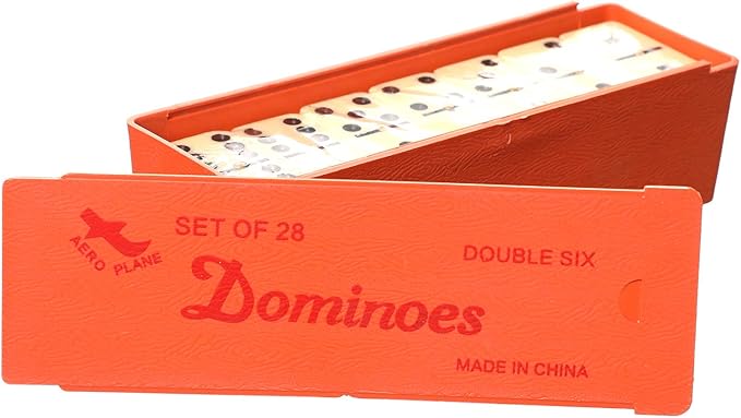 Best price for Double Six Dominoes Set 28 PCs with express shipping all over Pakistan.