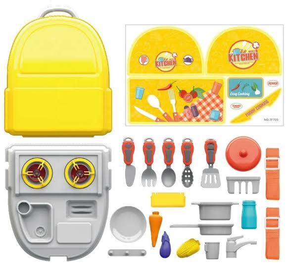 Little Chef Backpack Kitchen Set - Evergreen Wholesale