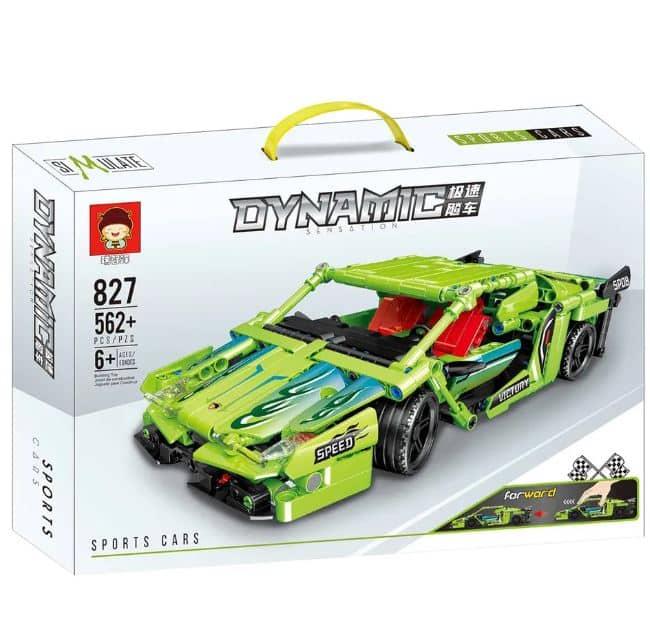 Dynamic Sports Car Lego Block| 562pcs- RB827 - Evergreen Wholesale