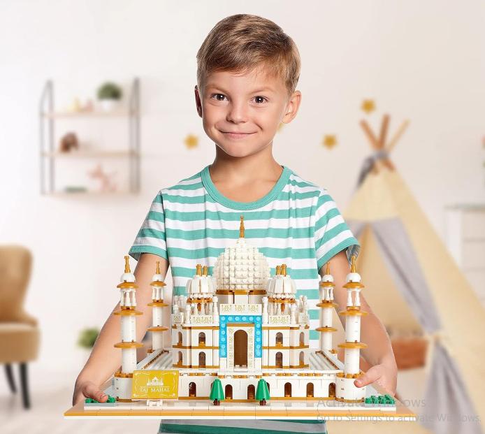 Taj Mahal Building Blocks Architecture | 2012PCS- LXA442 - Evergreen Wholesale