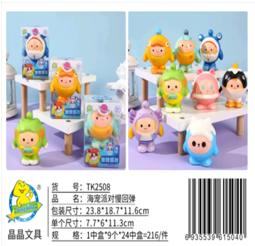 Eggy Squishy Toys – Soft, Funny Stress Relief Eggs for Kids (9 pcs/box)

Add some silly squishy fun to your day with our Eggy Squishy Toys! Shaped like cute, expressive eggs, these toys are perfect for squeezing, squishing, and stress relief. Kids love their playful look and soft texture, while adults enjoy them as fun desk fidget toys. Each box contains 9 egg squishies, making them great for party favors, classroom rewards, or resale.

Made from soft, safe, non-toxic materials, these toys are durable and d