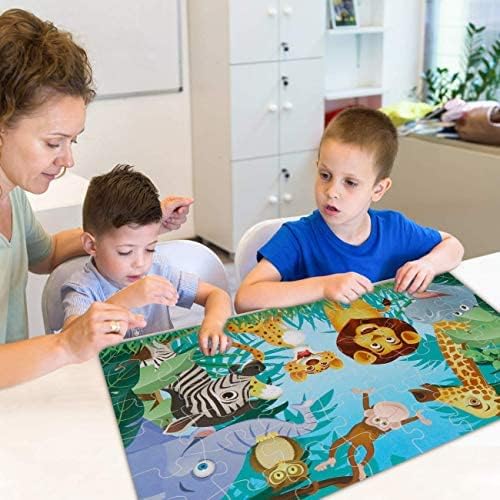 48pcs Jumbo Floor Puzzle DIY Educational Toys Puzzle for Kids - Evergreen Wholesale