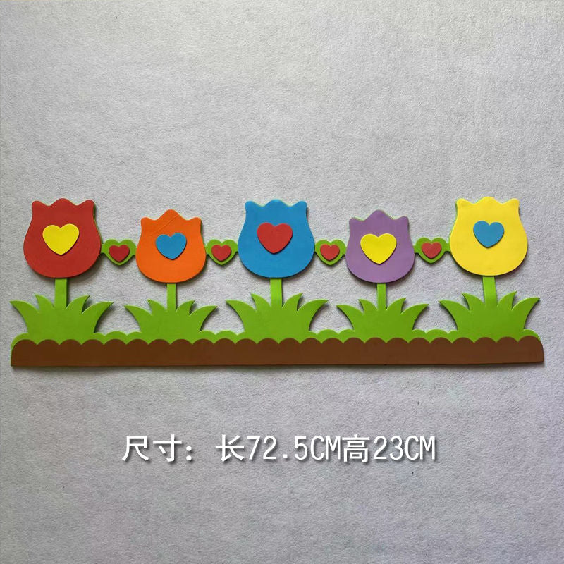 Classroom Fence EVA Sticker – Colorful 70 cm Foam Border for School & Nursery Decoration

Add a bright, cheerful touch to your learning space with our Classroom Fence EVA Sticker (70 cm) – the perfect decorative border for nurseries, kindergartens, and primary classrooms. Made from durable, high-quality EVA foam, these fence-shaped stickers are ideal for creating safe, engaging, and visually appealing environments for young learners.

Use them to outline bulletin boards, stage corners, walls, or reading are