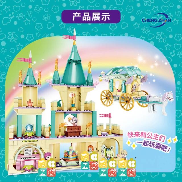 Cinderella Castle Building Blocks |903PCS- FC3510 - Evergreen Wholesale