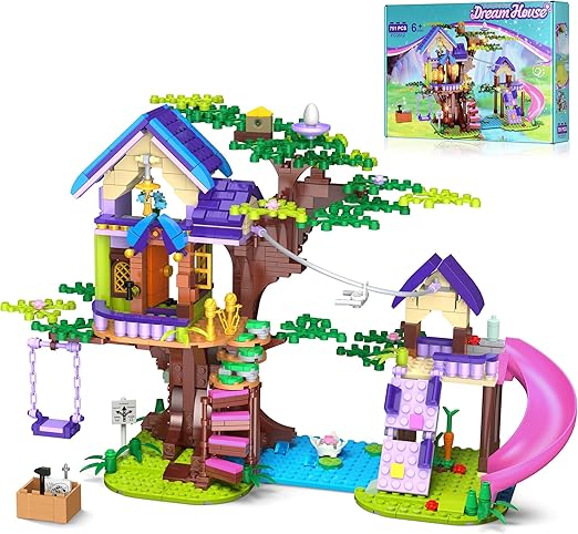 Tree house Building Blocks Set | 764pcs- FC3512 - Evergreen Wholesale