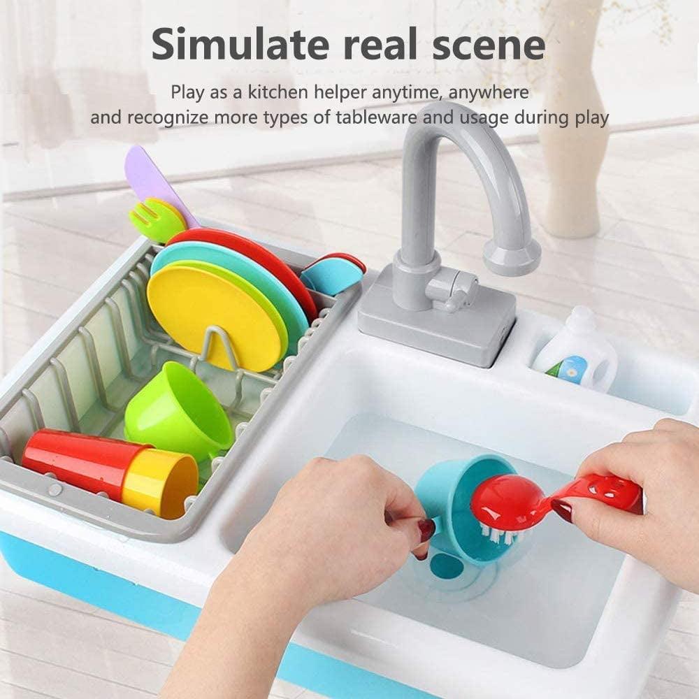 Frozen Children Kitchen Dish Washing Sink Set- 553-369 - Evergreen Wholesale