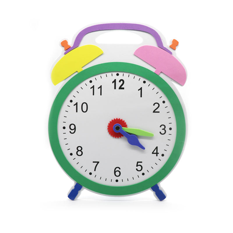 Classroom EVA Clock – Educational Wall Décor for Nurseries & Primary Classrooms

Make learning time fun and engaging with our Classroom EVA Clock, specially designed for nurseries, kindergartens, and early-grade classrooms. Crafted from high-quality EVA foam, this colorful, lightweight wall clock is not only decorative but also a great visual aid for teaching kids how to tell time.

With its bold numbers, movable hands, and vibrant design, it’s perfect for interactive learning and adds a playful touch to cl