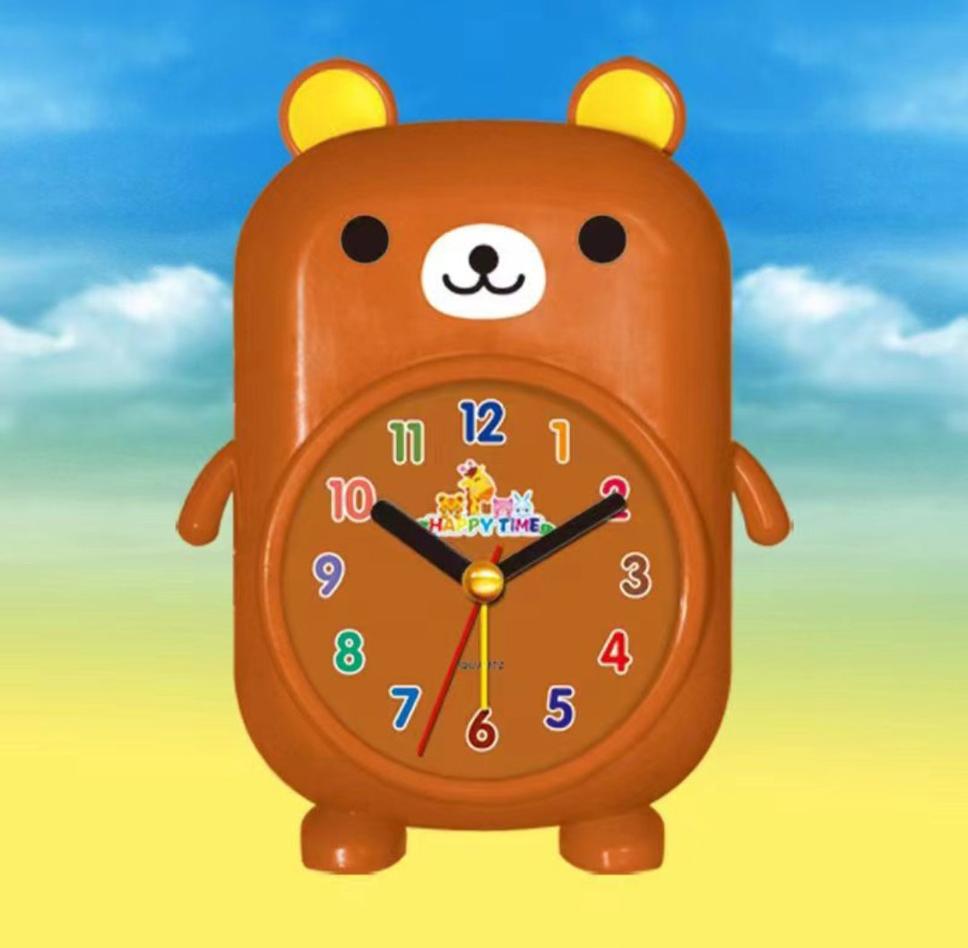 Cartoon Alarm Clock- Mixed color- HY2072 HY2074-6