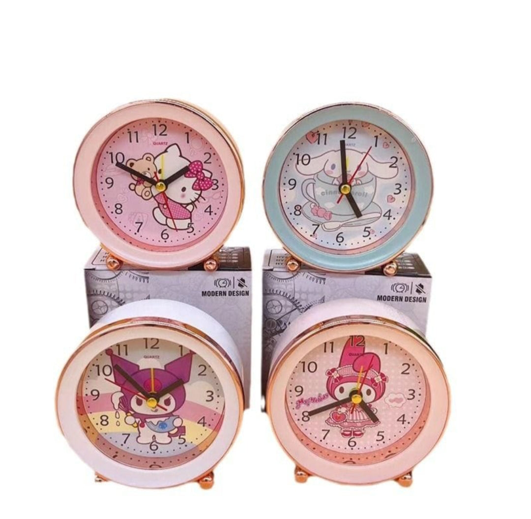 Hello Kitty, Kuromi Alarm Clock- Mixed Color-HY2208-2209A