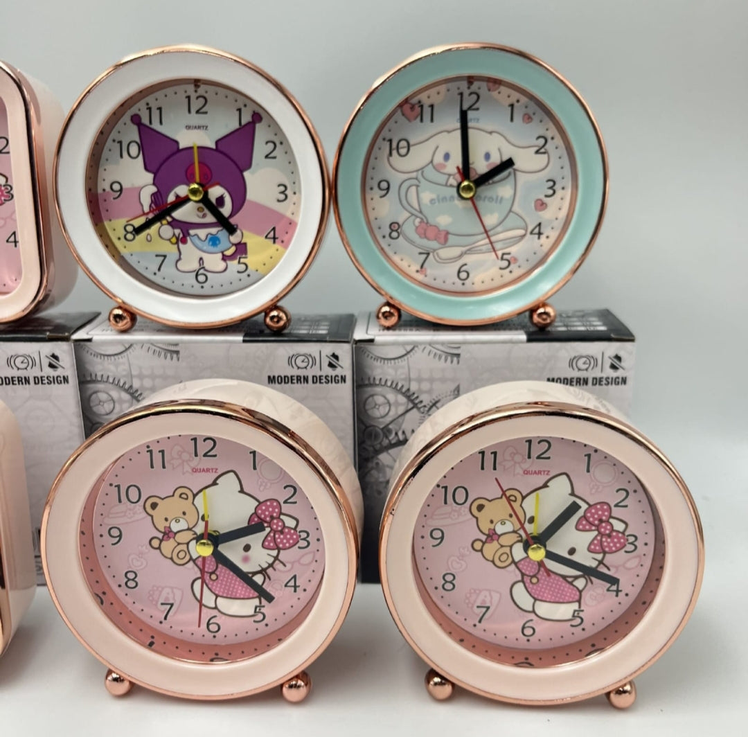 Hello Kitty, Kuromi Alarm Clock- Mixed Color-HY2208-2209A
