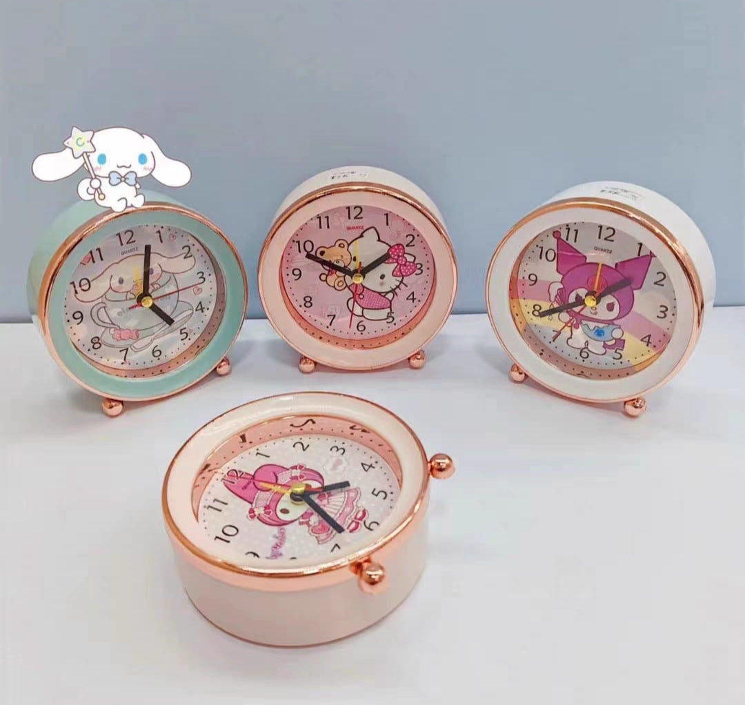 Hello Kitty, Kuromi Alarm Clock- Mixed Color-HY2208-2209A