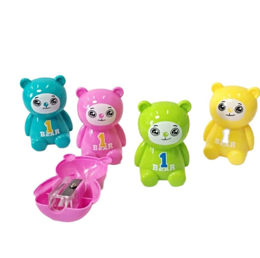 Dinosaur, Rabbit, Bear Sharpeners- 48 Pcs Box