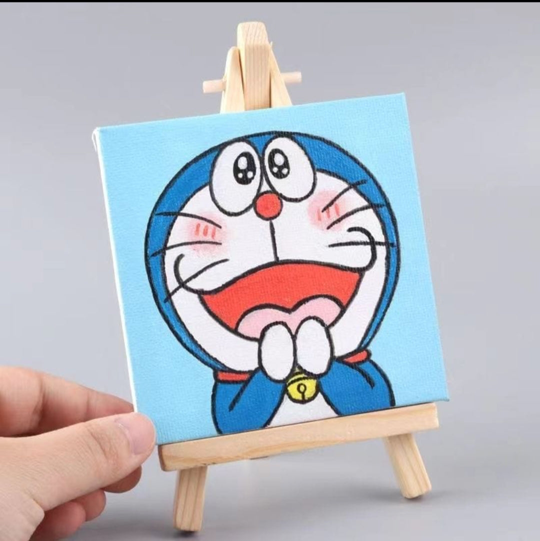 Mini Canvas with Easel 4 Design Mix- TK9837