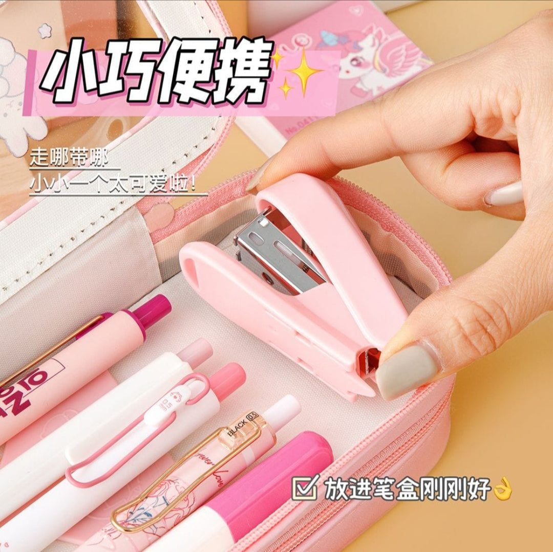 Stapler with Pins Blister Pack- Mixed Color