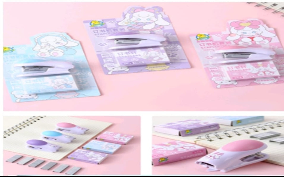 Stapler with Pins Blister Pack- Mixed Color