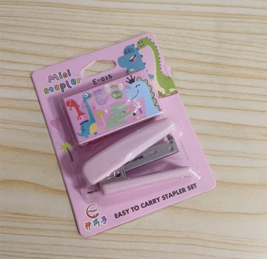 Stapler with Pins Blister Pack- Mixed Color