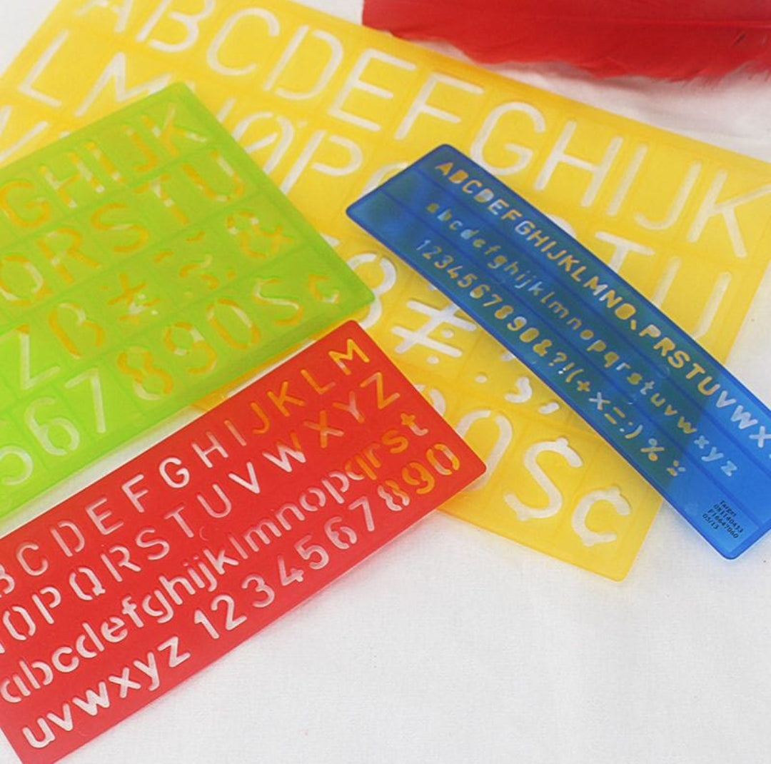 Stencil Set Sketch Book