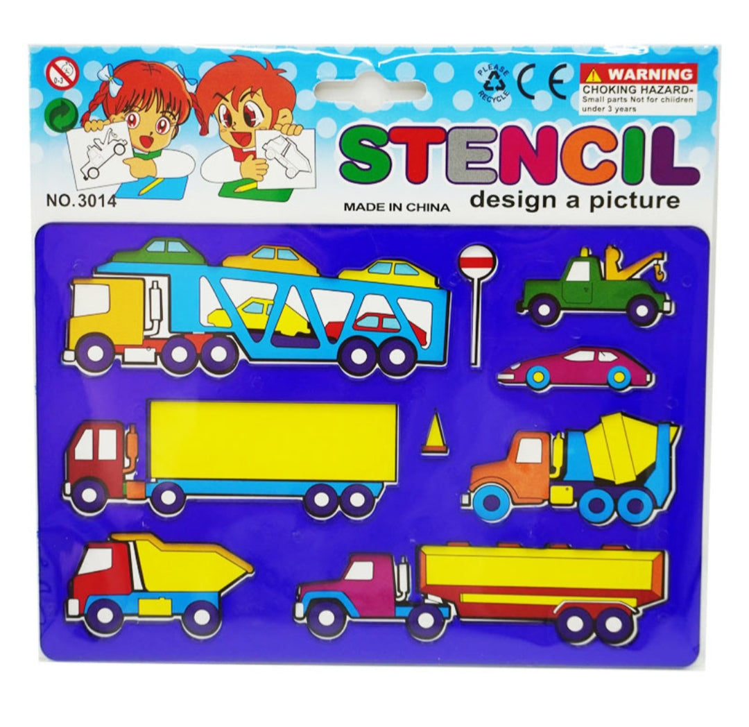 Stencil Set Sketch Book