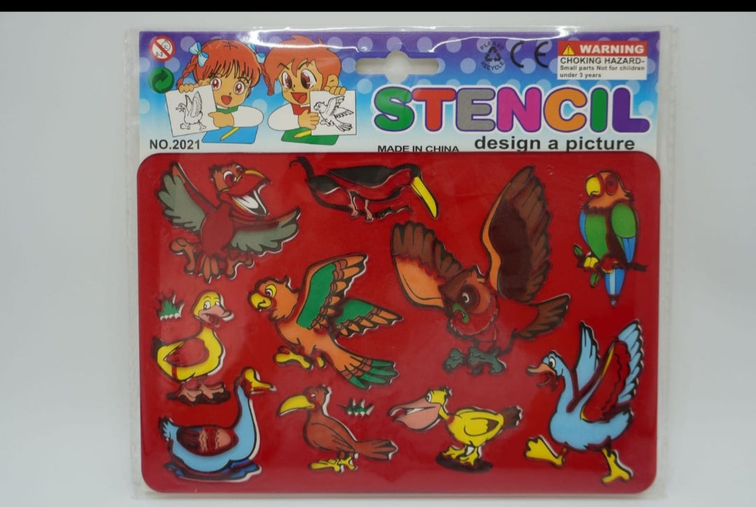 Stencil Set Sketch Book