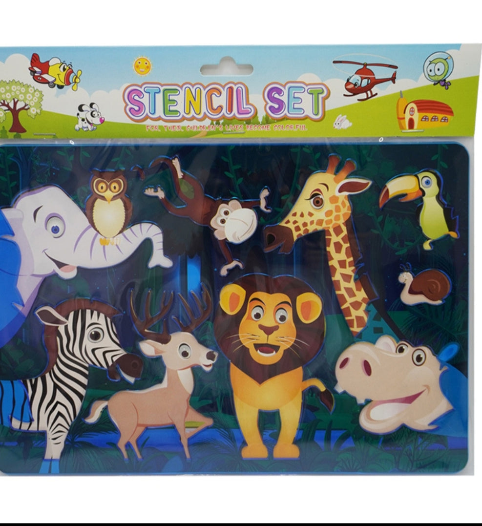 Stencil Set Sketch Book